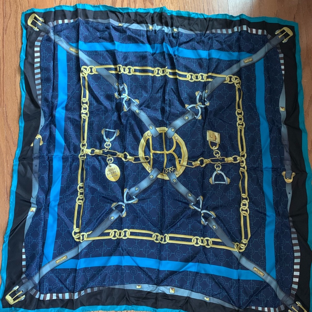 Henri Bendel 100% Silk Scarf